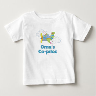 Oma's Co-pilot Baby T-Shirt