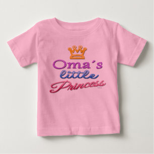 Oma's Little Princess Baby Toddler T-Shirt