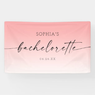 Ombré Bachelorette Party  Banner