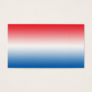 Ombre blanc et bleu rouge