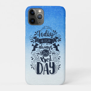 Ombre Blue and white Dive into dreamy hues iPhone 11 Pro Case