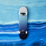 Ombre Blue Skateboard<br><div class="desc">Calming Ombré ocean blues</div>