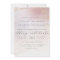 Ombre Blush Pink Frosted Foil Luxe Wedding Square