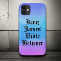 Ombre Christian Faith King James Bible Believer