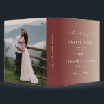 Ombre Cinnamon & Champagne Wedding Photo Album Binder<br><div class="desc">Elegant Ombre Cinnamon & Champagne Wedding Photo Album Binder. This modern minimal Album option is simple classic and elegant with a subtle ombre gradient fade and a pretty signature script calligraphy font with tails. Shown in the new Colorway. Available in several color options, or feel free to edit the colors...</div>