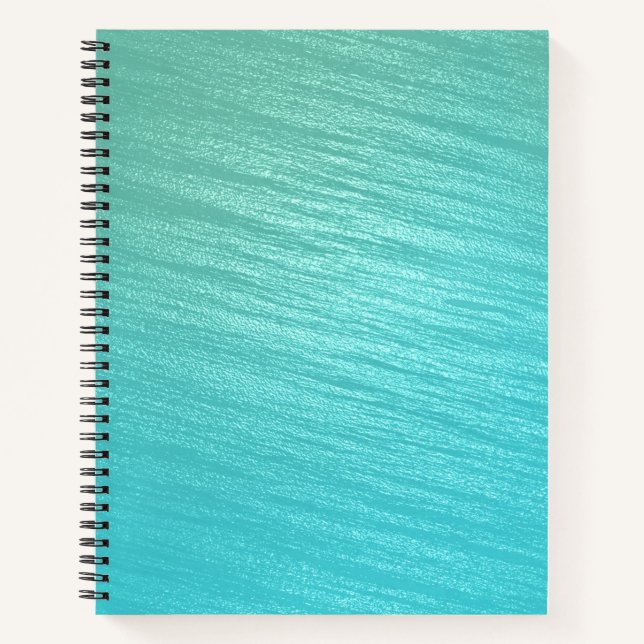 OMBRE COLORED PAINT SPLASHES NOTEBOOK (Front)