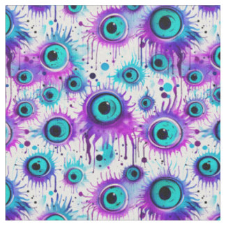 Ombre eyes fabric