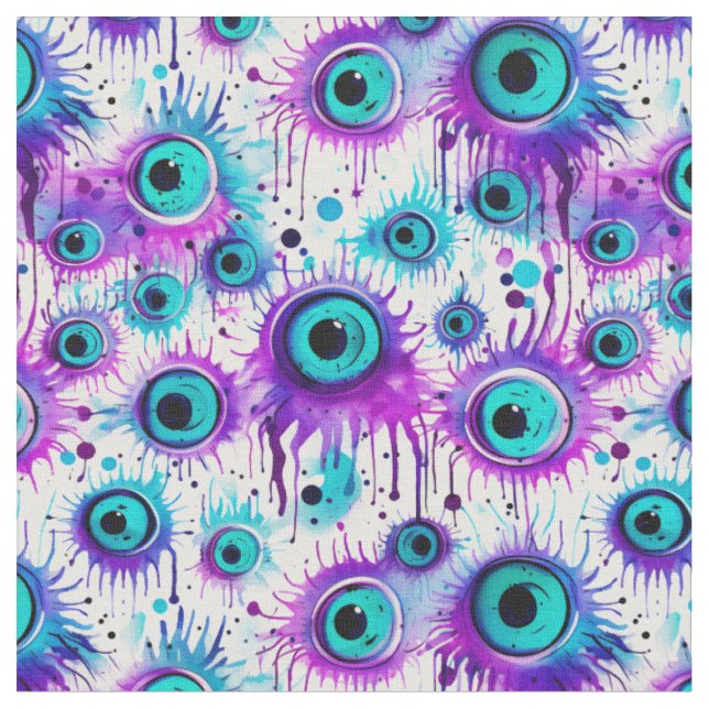 Ombre eyes fabric (Close Up)