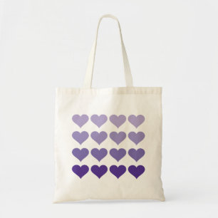 Ombre Hearts -Wedding Tote Bag