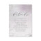 Ombre Light Purple Silver Foil Wedding Details