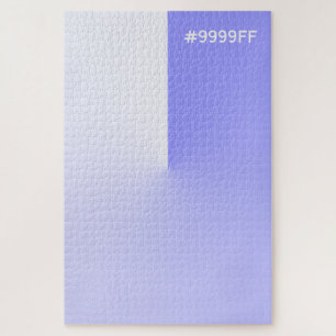 Ombre Lilac and White Gradient Difficult Jigsaw Puzzle