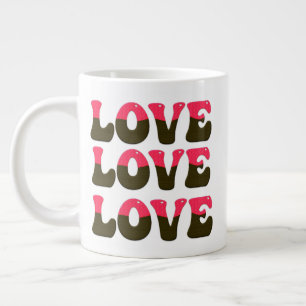 Ombre Love  Large Coffee Mug