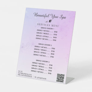 *~* Ombre Patel Arc-en-ciel Signe de pupitre