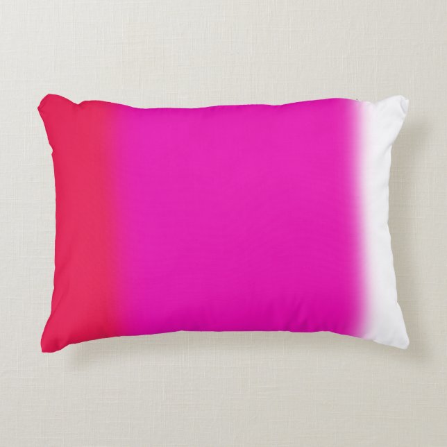 Ombre Pinks Accent Pillow (Front)