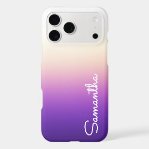 Ombre Purple Girly Personalized Name