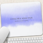 Ombre Purple Watercolor Minimalist Business Mouse Pad<br><div class="desc">Ombre Purple Watercolor Minimalist Business Mouse Pad. Perfect for a feminine business look for hair stylists,  makeup artist,  cosmetologist,  and more!</div>