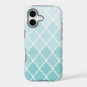 Ombre Quatrefoil iPhone Case