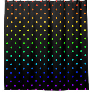  ombre rainbow polka dots gradient colourful