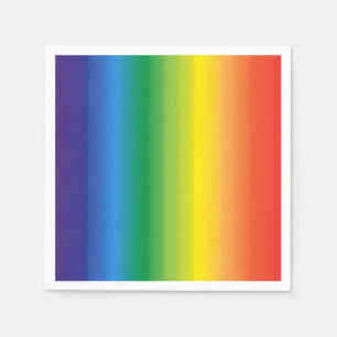 Ombre Rainbow Pride Napkin