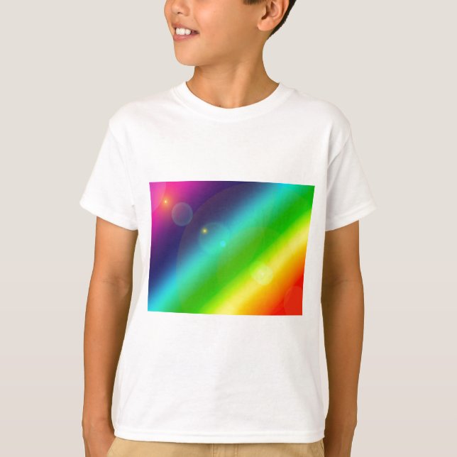 ombre rainbow T-Shirt (Front)