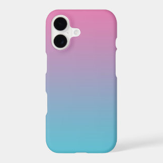 Ombre Rose et Turquoise