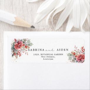 Ombre Rose Peach   Dusty Blue Mariage