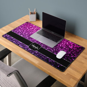Ombre rose violet faux paillettes scintillent Mono