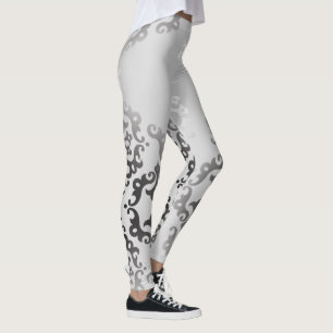 Ombre Scroll Leggings