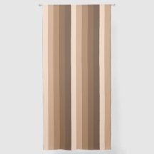 Ombre Stripe in mocha to dark chocolate brown