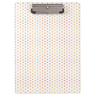 Ombre Sunburst Dot Clipboard - XS