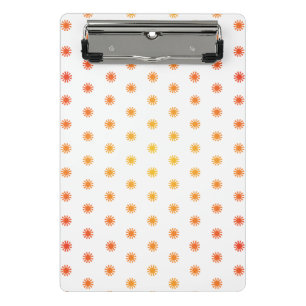 Ombre Sunburst Dot Mini Clipboard - M