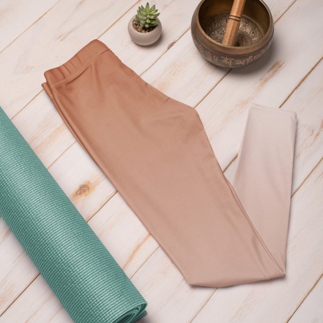 Ombre Trend Colour Burnt Copper - Pastel Leggings (Creator Uploaded)