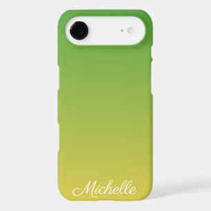 Ombre vert et jaune personnalisé