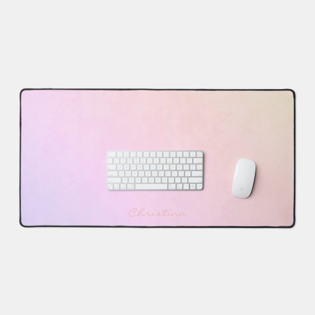 Ombré violet de Peach rose de champagne congelé av (Clavier et souris)