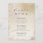 Ombre Yellow Gold Frosted Foil Watercolor Dinner
