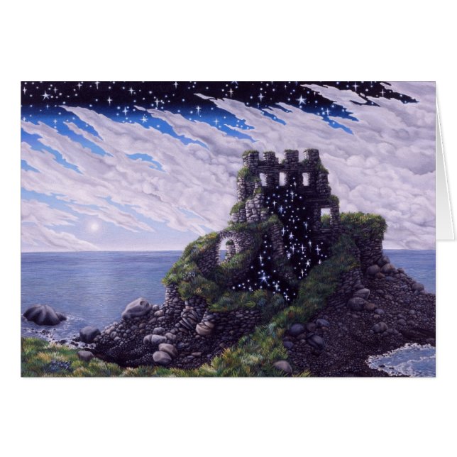 Ombres de château, par Darlene P Coltrain (Devant horizontal)