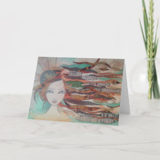 Ombres et lumière des cartes de voeux