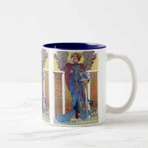 Omega Bicycles Two-Tone Coffee Mug