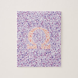 Omega Eye Test Jigsaw Jigsaw Puzzle