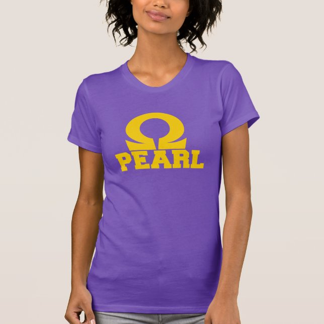 Omega Pearl Small Tee (Front)