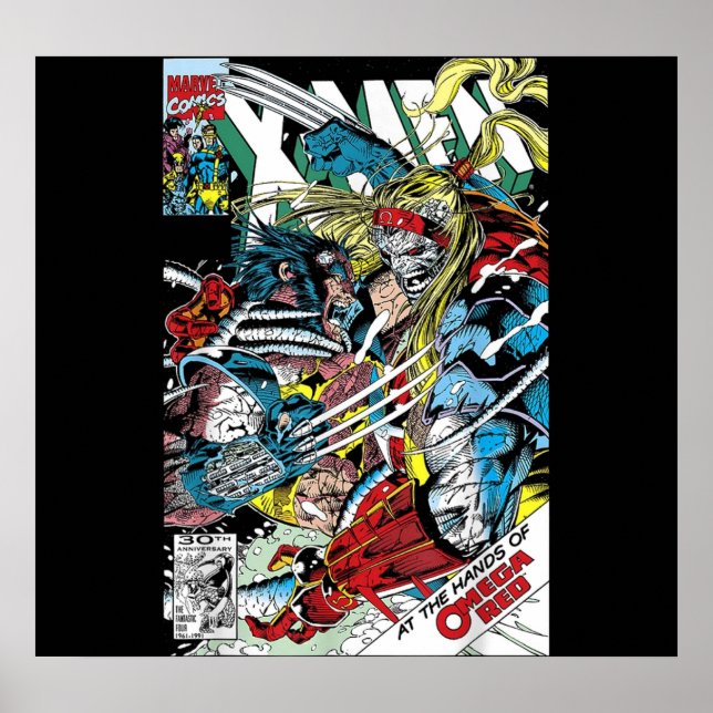 Omega Red Comic Book Cover Poster (Front)