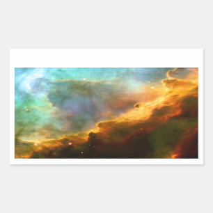 Omega / Swan Nebula (Hubble Telescope) Sticker