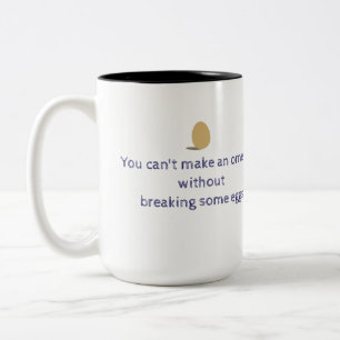 Omelette  Name Personalized Two-Tone Coffee Mug