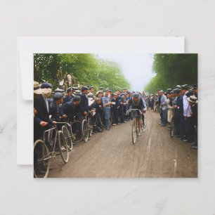 Omer Beaugendre Henri Cornet Tour de France 1908 Postcard