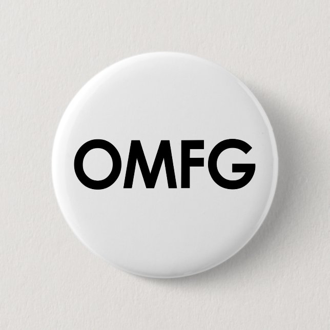 Omfg 2 Inch Round Button (Front)