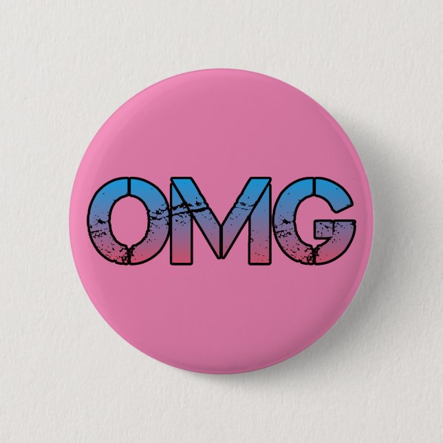 OMG 2 INCH ROUND BUTTON (Front)