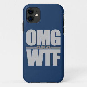 OMG aka WTF coque iphone personnalisé