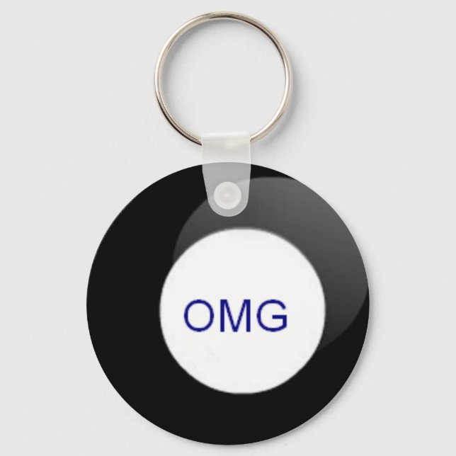 OMG Ball Keychain (Front)