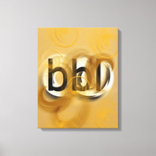 OMG! bbl Canvas Print