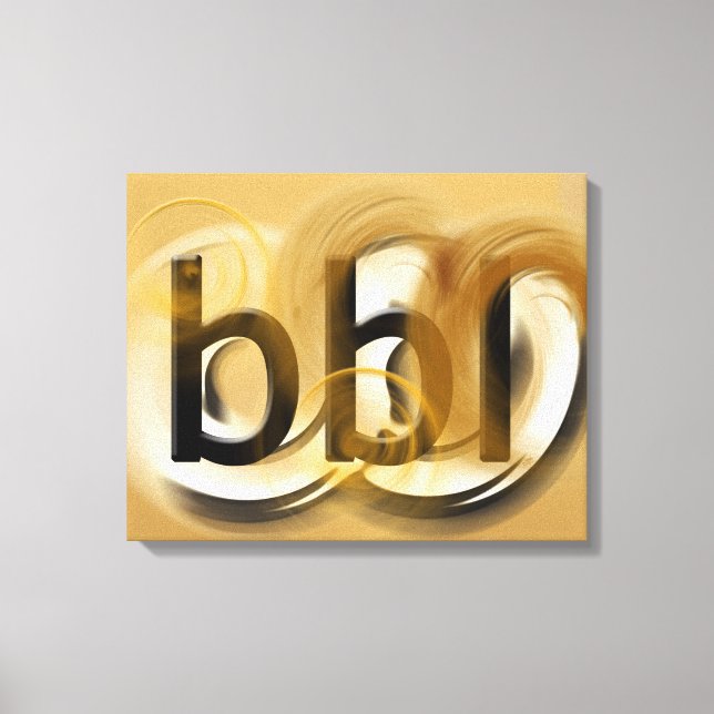 OMG! bbl Canvas Print (Front)